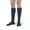 Navy, variant on Ames Walker AW 638 Men's Microfiber Knee High Socks 8-15 mmHg