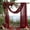 Burgundy Drapes Curtain, variant on Wedding Arch Draping Fabric,2 Panels 18FT Champagne Arch Drapes Chiffon Fabric Drapery Decorations for Ceremony Reception Party Ceiling Backdrop