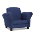 thumbnail image 3 of Melissa & Doug Denim Fabric Child’s Armchair (Kid’s Furniture, 23”L x 17.5”W x 18.3”H), 3 of 9
