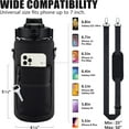 thumbnail image 2 of Funda para botella de agua de 1,8l/64OZ, funda de neopreno aislada con correa para el hombro para gimnasio y entrenamiento, medio galón, 2 of 8