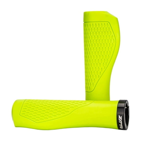 Bike Handlebar Grips Bicycle AntiSlip Rubber Grips Aluminum Lock-on Ergonomic Handle End Grips for Road Bike Mountain Bike BMX