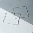 thumbnail image 3 of UJJHMRR Trendy Oversize Geometric Big Hoop Earrings For Women Basketball Brincos Exaggerated Large Square Earrings Punk Jewelry, 3 of 6