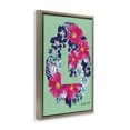 thumbnail image 3 of Stupell Industries Eclectic Floral Bloom Letter L Brown Floating Frame Canvas Art, 21 x 31, by Hannah Byatt, 3 of 8