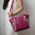 thumbnail image 3 of MKF Collection Janise Women's Tote Bag, Crocodile embossed Shoulder Bag Handbag Purse by Mia K, 3 of 6