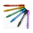 thumbnail image 4 of SeaAZqurtles Green 6 PCs Aluminum Darts 2ba Shafts 6 Colors Medium Harrows Stems Thro ~{ в эθ K6J2, 4 of 9