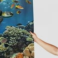 thumbnail image 3 of Autua Coral Reef Fish Bathroom Décor Set with Hooks, 100% Polyester Shower Curtain 60"x72, 3 of 7