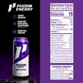 thumbnail image 3 of Phorm Sugar Free Energy Drink, Grape Smash Flavor, 16 fl oz Cans, 12 Pack, 200mg Caffeine, 3 of 6