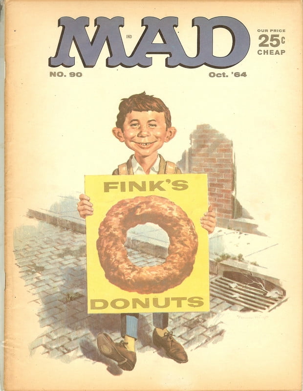 MAD Magazine Vintage #90 October 1964