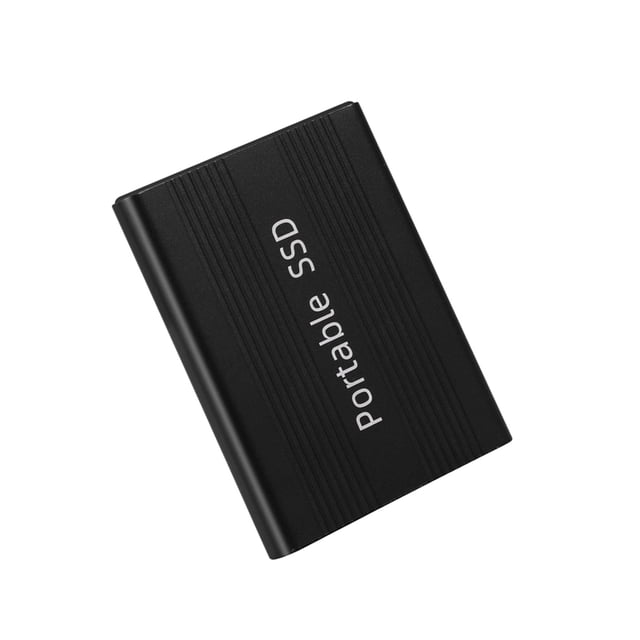 Unidad de estado sólido 500GB 1TB 2TB Disco duro Transmisión de alta velocidad Disco externo Plug and Play para PC Laptop Teléfono móvil Estaciones de acoplamiento para portátiles Negro/2T