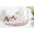 thumbnail image 4 of Rugs.com Monte Carlo Collection Rug – 10' Round Beige Medium Rug Perfect for Kitchens, Dining Rooms, 4 of 5