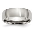 thumbnail image 1 of Stainless Steel 7mm Brushed Band Size: 6; for Adults and Teens; for Women and Men, 1 of 6