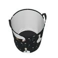 thumbnail image 3 of Goofa Fashionable Goose Printed Circular Hamper,Laundry Basket with Handles,Storage Baskets Foldable,Large Capacity Laundry Hamper-Medium, 3 of 8