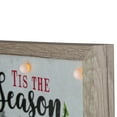 thumbnail image 3 of Northlight 12" Lighted 'Tis The Season' Christmas Wall Decor, 3 of 4