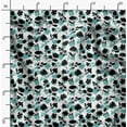 thumbnail image 2 of Soimoi Florals Printed, Poly Canvas Fabric, Decor Sewing Fabric by The Yard 56 Inch Wide,Decorative Fabric for Curtains Tote Bags, Black, White & Blue, 2 of 6