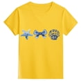 thumbnail image 4 of JAJAHO Girls Short Sleeve T Shirt Cute Ocean Animal Print Round Neck Loose Fit Summer Beach Graphic Tees For Kids Toddlers 1-13Y, 4 of 4