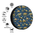 thumbnail image 4 of Salouo Modern Excavator Print Spare Tire Cover 14-17 inch Spare Tire Protector Universal Tough Tire Wheel Cover for Trailer SUV and Truck-17 inch, 4 of 6