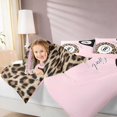 thumbnail image 3 of Erosebridal 8 Ball Twin Comforter Sets Blush Bedding Set, Blush Solid, Pink Reversible 2 Pieces 1 Comforter and 1 Pillowcase, 3 of 6