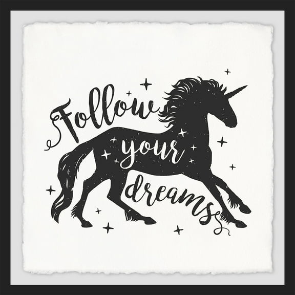 MARMONT HILL - Handmade Follow Your Dreams II Framed Print 24 x 24