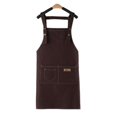 

Blarkrus Women Cooking Kitchen Restaurant Work Bib Apron Dress Pockets N EW Fast