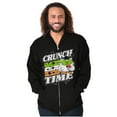 thumbnail image 3 of Saint Paddys Crunch Time Tootsie Owl Zip Up Hoodie Men's Women's Brisco Brands X, 3 of 6
