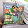 thumbnail image 1 of Blippi Fundas de almohada de terciopelo con tema, regalos de funda de almohada, decoración para el hogar, cojín de lanzar, regalo de cumpleaños para fans y parejas. 60cm x 60cm., 1 of 6