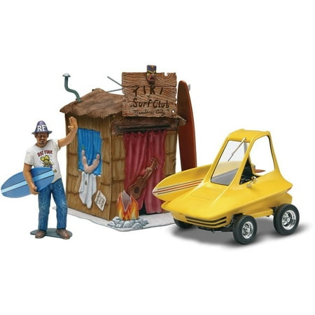 Ed Roth Model Kits (/Monogram Ed Roth Surfite with Figure Model Kit, Kit is a skill level 3 and includes 104 pieces molded in white for easy painting; Soft black tires.., By)