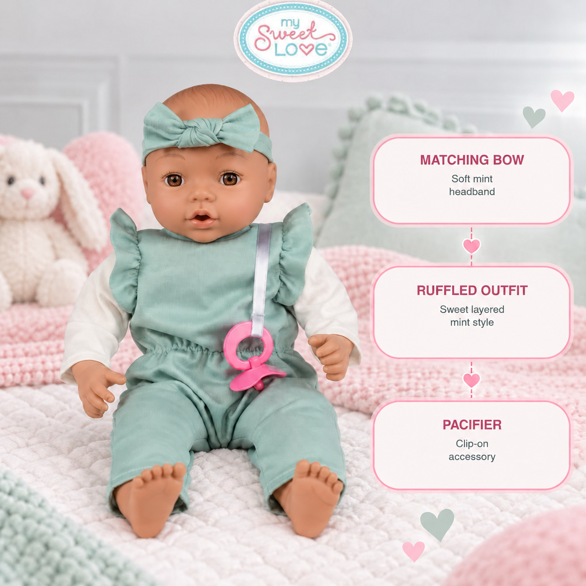 My Sweet Love 18-Inch Soft Baby Doll photo 4