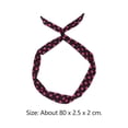 thumbnail image 2 of FENGGUIQU 6Ud Diademas De Tela Con Estampado De Puntos Y Para Mujer, 2 of 6