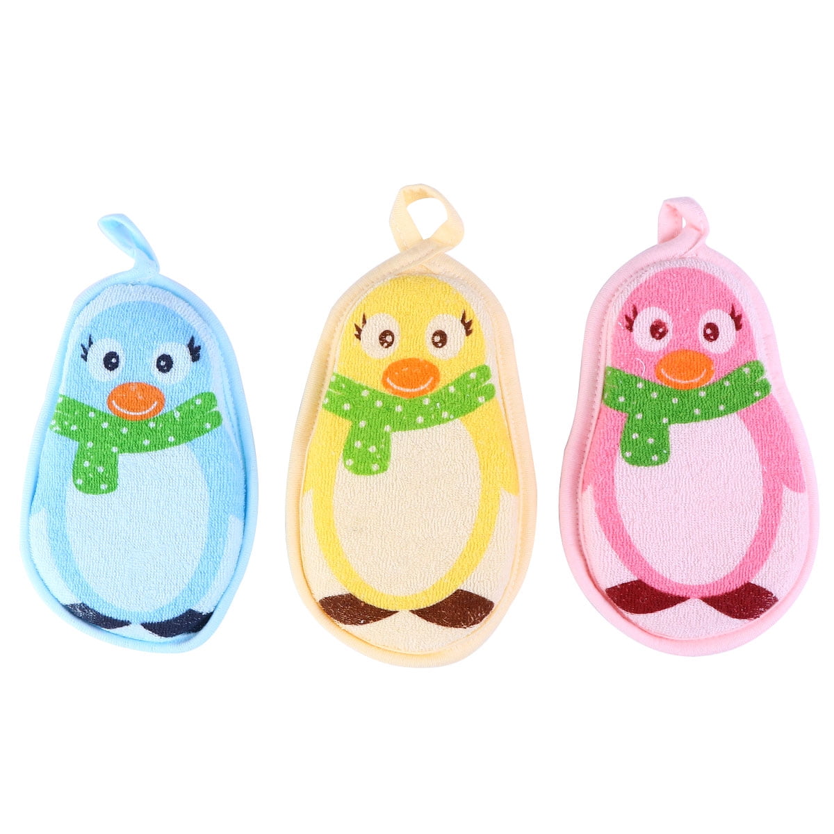 Shower Sponge Puff Sponge Pouf Loofah Ball Balls Puff Kids Bath ...
