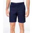 thumbnail image 1 of Lacoste Mens Regular Fit Cotton Gabardine Bermuda Shorts , Navy/30, 1 of 2
