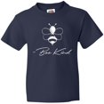 thumbnail image 3 of Inktastic Bee Kind Cute Bee Youth T-Shirt, 3 of 5