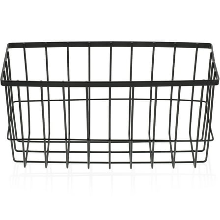 HEATSHAKING Pantry Wall Shelves Carbon Steel Farmhouse Style 1Set