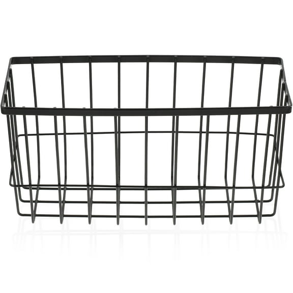 HEATSHAKING Pantry Wall Shelves Carbon Steel Farmhouse Style 1Set