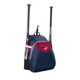 thumbnail image 3 of Louisville Slugger Genuine V2 Baseball/Softball Bat Bag - Holds up to 2 Bats, Red/White/Blue, 3 of 10