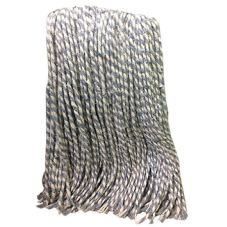 Abco 01302-TS 16 oz 4-Ply Cotton Mop Heads - Quantity of 18
