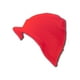 Nouvelle Manchette Rouge Chaud Bonnet Visière Crâne Chapeau de Chapeau – image 1 sur 1