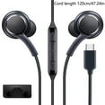 thumbnail image 3 of Écouteurs Filaires Intra-Auriculaires Type C Casque Numérique Contrôle en Ligne Note10 Caisson de Basses Appel Écouteurs, 3 of 6