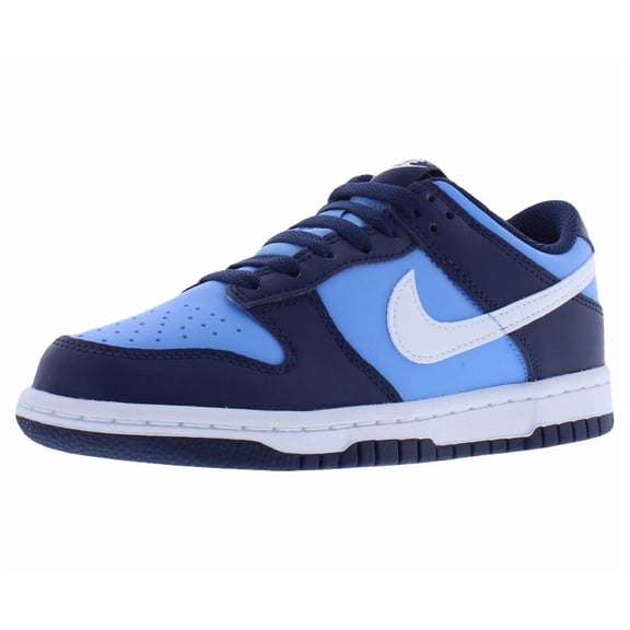 Nike Dunk Low Leather GS Boys Shoes Size 6, Color: University Blue/White