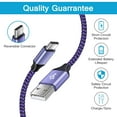 thumbnail image 6 of Android Fast Charging Cable C Port Charger Cord USB A to Type C Cell Phone Long Wires for Samsung Galaxy S24 FE Ultra/S22/S23 /S21/S20/S25+/S25 Ultra/S25,Google Pixel 9a/8a/7,iPhone 16 15, 6 of 14