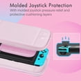 thumbnail image 2 of Carrying Case for Nintendo Switch OLED Model 2021/Switch, Light Pink - Kawaii Cute Portable Travel Case, Protective Storage Carry Bag, 2 of 5