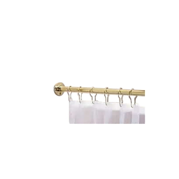 Brass Shower Curtain Rod 5 Feet Long Com Brass Shower Curtain Rod 5 Feet Long, Brass Shower Curtain Rings