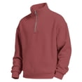 thumbnail image 6 of Fewfanhot Sweatshirts for Men 1/4 Zip Pullover Sweatshirt Long Sleeve Mock Neck Sweater Knit Golf Workout Work, 6 of 6