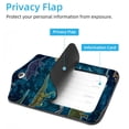 thumbnail image 3 of Square 2Pack PU Leather Dinosaur Cruise Luggage Tag with Privacy Cover and Stainless Steel Ring - Suitable for Travel Handbags Backpacks Luggage Tags, 3 of 6