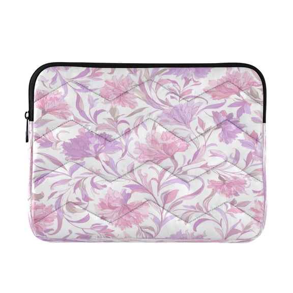 RMDQTR 16in Laptop Bag Briefcases Computer Inner Bags Computer Bags Laptop Sleeves Work Travel School Bag Pink Colors Whimsical Flowers