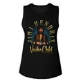 thumbnail image 1 of Jimi Hendrix Newdoo Child Black Women's Muscle Tank Top T-Shirt, 1 of 2
