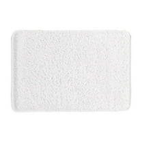Todaioua Small Bathroom Rug 16x24 Inch Non Slip Fluffy Bath Mat for Bathroom Floor Washable Plush Premium Bath Rug for Tub Soft Shaggy Absorbent Shower Mat