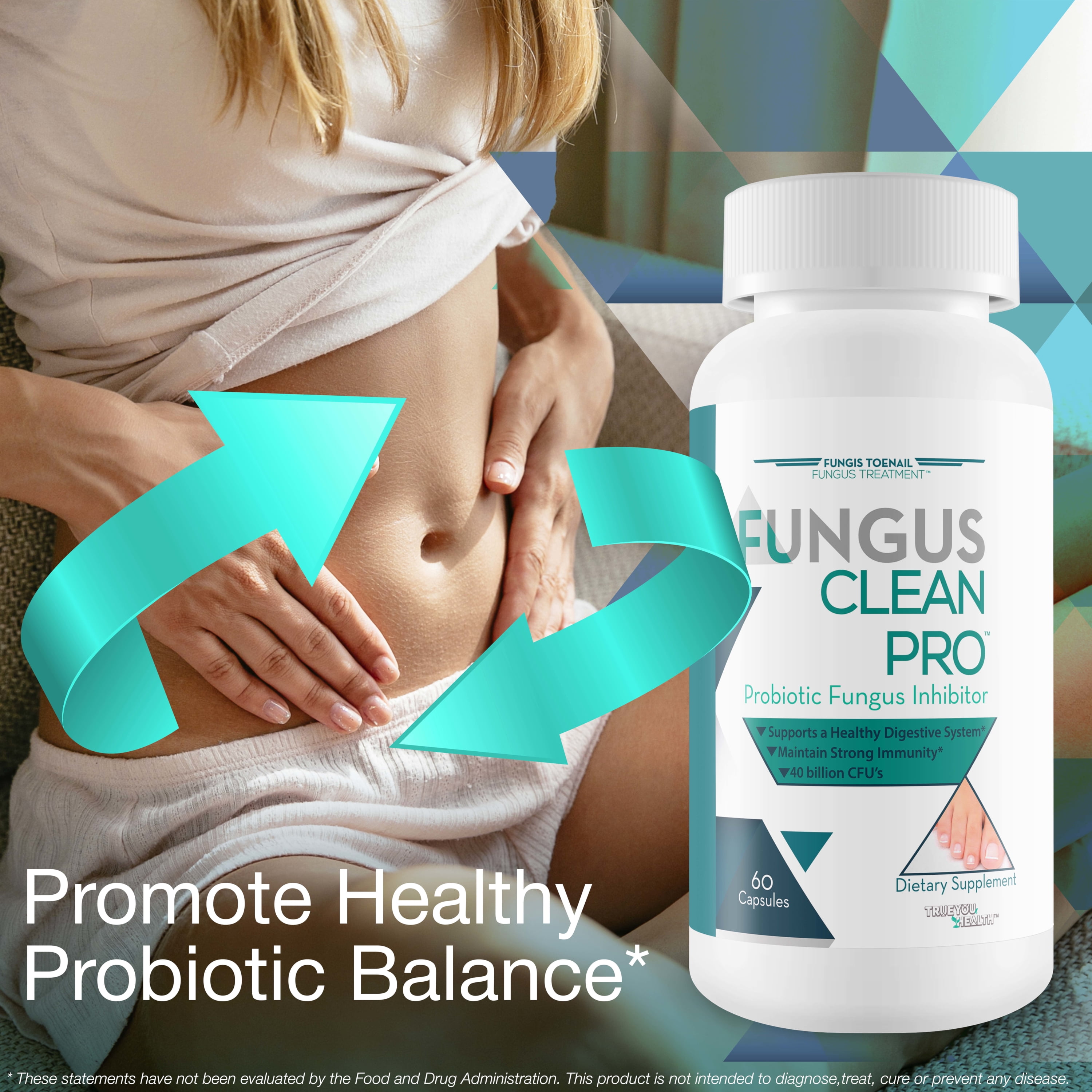 Fungus Clean Pro - Probiotic Fungus Inhibitor - Fight Off Fungus from The Inside Out with This Powerful Fungus Defense probiotic Protect Your Body from Fungus