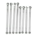 thumbnail image 1 of ANGGREK Metal Full Car Tie Rod, Lightweight Tie Lever Link Pull Rod For MN86 RC Car, 1 of 8