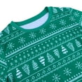 thumbnail image 4 of Christmas Pajamas Set Couple Pajamas Matching Christmas Pjs Long Sleeve Green, 4 of 7