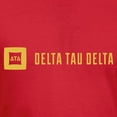 thumbnail image 3 of CafePress - Delta Tau Delta Gold Signature T Shirt - Men's Fitted T-Shirt, 3 of 4